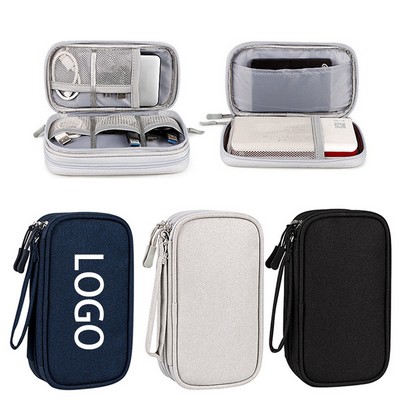 Heathered Portable Tech Organizer