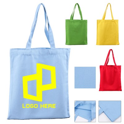 Colorful Blank Canvas Bag