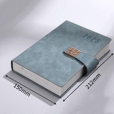 A5 Journal with Magnetic Buckle 360 Pages (180 Sheets) 80Gsm Paper