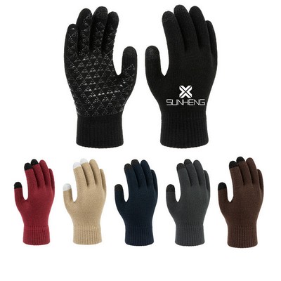 Winter Touch Screen Anti Slip Gloves