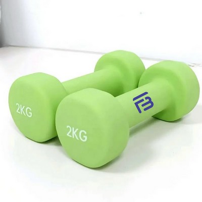 Frosted Cast Iron Yoga Dumbbell