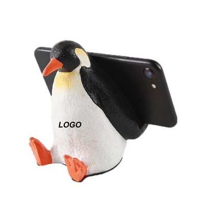 Penguin Shaped Cell Phone Holder