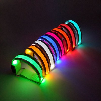 Rechargeable LED Night Running Luminous Flash Bracelet