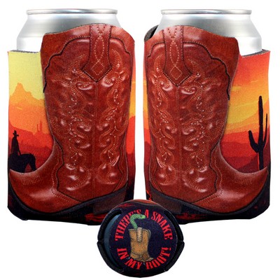 Crazy Frio™ Boot Beverage Holder (4CP/Dye Sublimation)