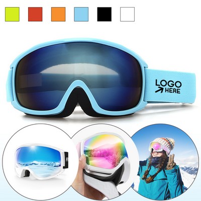 Anti-Fog UV Protection Ski Goggles For Winter Sports