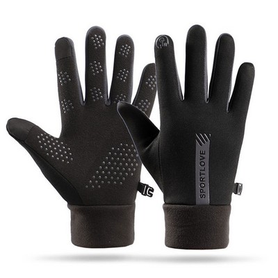 Winter Touchscreen Gloves for Men&Women Warm Running Gloves Windproof Water Resistant