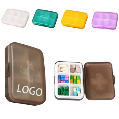 Six Compartment Medicine Box