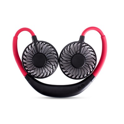 Usb Rechargeable Neck-Hanging Sports Fan