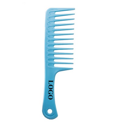 Plastic Wide Teeth Hair Comb