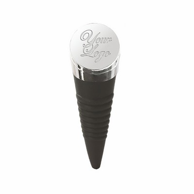 Zocco Rubber Bottle Stopper w/Chrome Plated Top