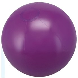 16" Inflatable Solid Purple Beach Ball