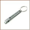 3" Flat Bottle Opener W/Satin Pewter Finish