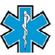 EMS Medical Symbol Stock Temporary Tattoo