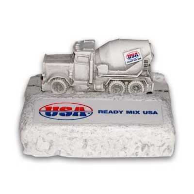 Stonecast Custom Cement Mixer Paperweight