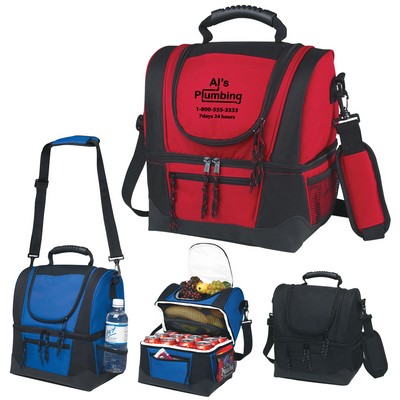 Dual Compartment Kooler Bag