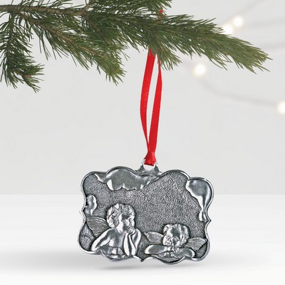 2" x 1.5" Stock Cherubs Ornament