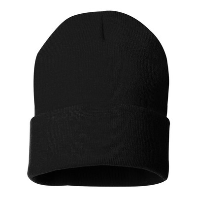 Sportsman™ 12'' Solid Cuffed Beanie