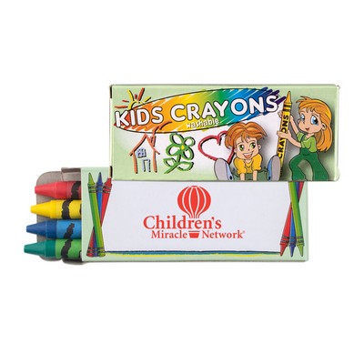 4 Pack Washable Crayons