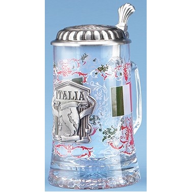 Italia Glass Stein Mug