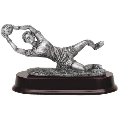 Female Soccer Goalie Figure Award - 4 1/2"