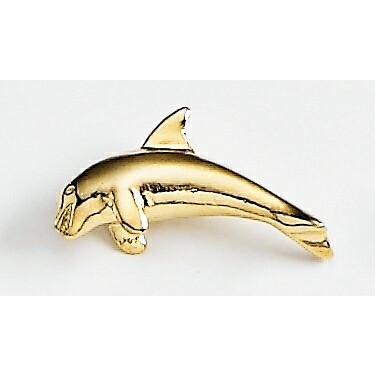 Dolphin Marken Design Cast Lapel Pin (Up to 3/4")