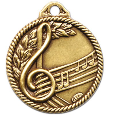 Stock Heritage Line Event Medal Music