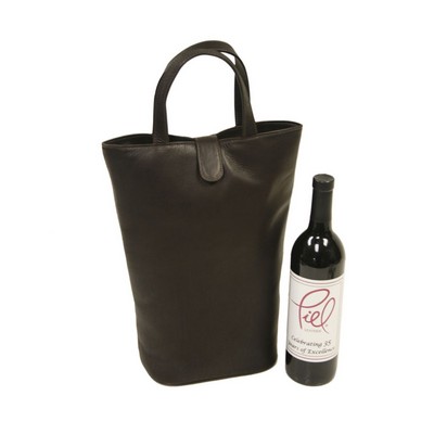 Double Wine Tote Bag