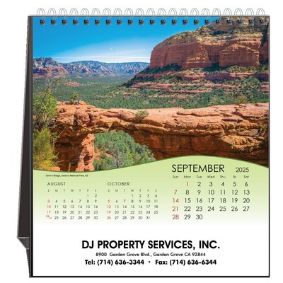 National Parks 2025 Desktop Calendar