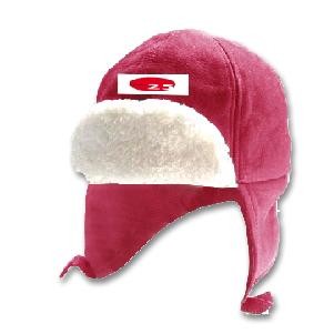 Polar Fleece Snow Cap w/ Ear Flaps