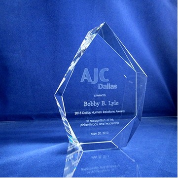 5" Optical Crystal Summit Award