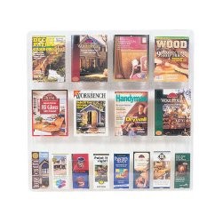 Wall Display Brochure Holder 16 Pocket