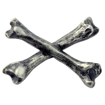 Cross Bones Lapel Pin