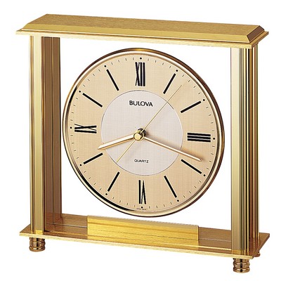 Bulova Grand Prix Tabletop Clock