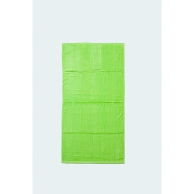 Beach Towel (30" x 60") Lime Green (Blank)