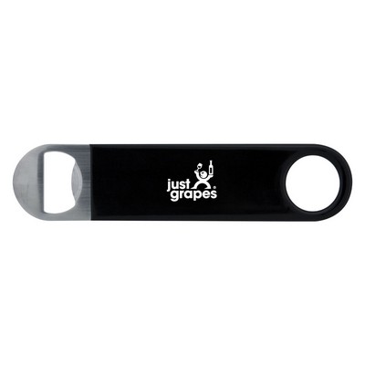 Bartender's Vinyl Bottle Opener (Factory Direct - 10-12 Weeks Ocean)