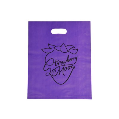 Frosted Grape Colored Poly Merchandise Bag/ 2.5 Mil (12"x15")