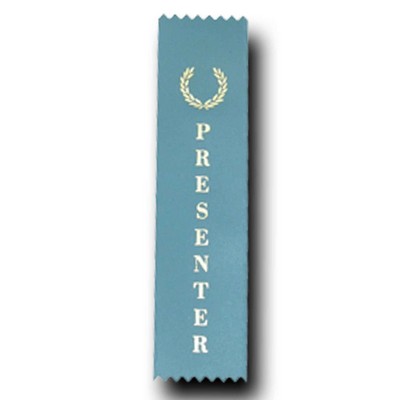 Presenter Standard Stock Ribbon w/ Pinked Ends (2"x8")