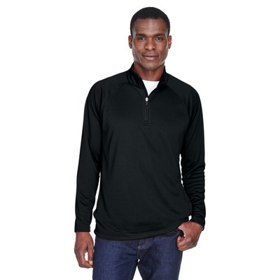 Devon and Jones Men's Stretch Tech-Shell® Compass Quarter-Zip