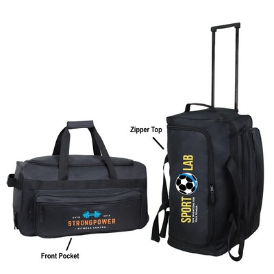 Large 22" Duffel Bag on Wheels