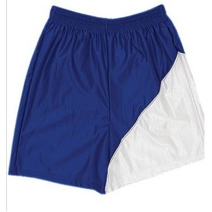 Contrast Front & Back Panel Youth Athletic Flat Back Cool Mesh Short w/ 5" Inseam