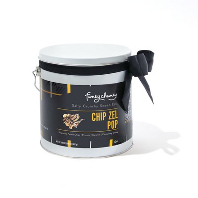 Funky Chunky Chip Zel Pop Pail Gift Tin