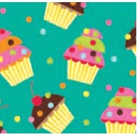 Cupcake Love Celebration Gift Wrap (417')