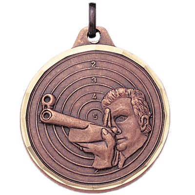 E Series Die Struck Rifle Shooter Medal