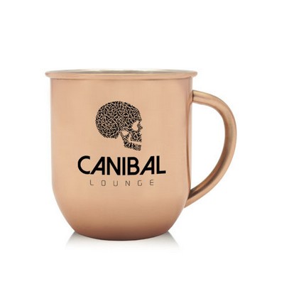 16 Oz. Copper Coated Moscow Mule Mugs