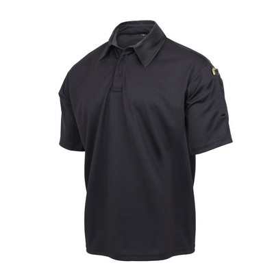 Black Tactical Performance Polo Shirt (4XL)