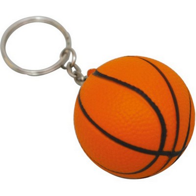 Stress Basketball Key Ring