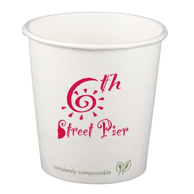 4 Oz. Eco-Friendly Compostable Paper Hot Cup