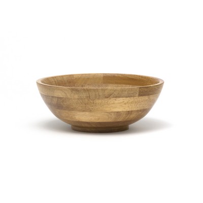 Lipper Oak Finish Cone Shape 7" Salad Bowl