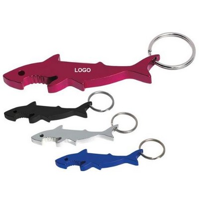 Shark Bottle Opener Keychain