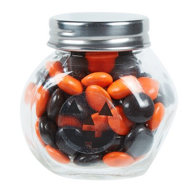 Cryptic Canister Jar w/ Halloween Chocolate Buttons